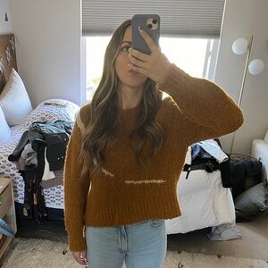 Anthropologie Wool Fall Sweater